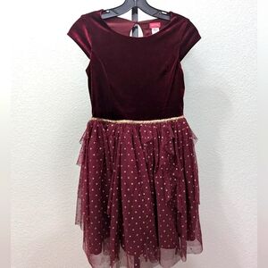Burgundy Kids Dress 14/16